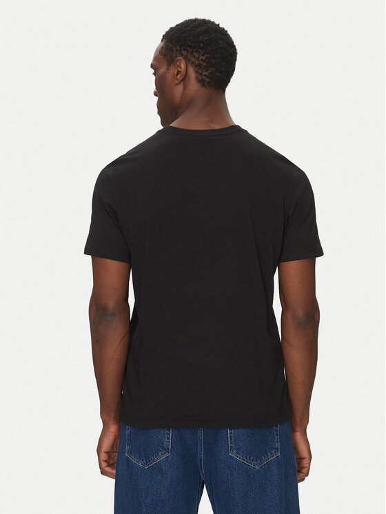 Calvin Klein Jeans Calvin Klein Jeans Majica LV040HM298 Črna Regular Fit