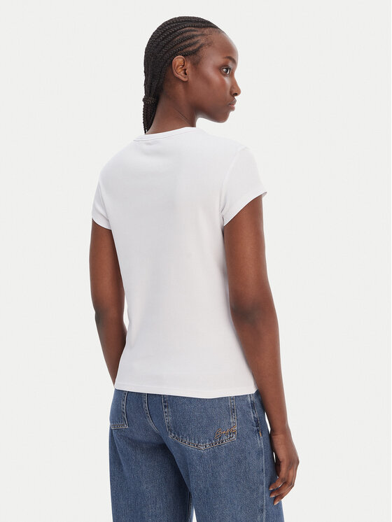 BOSS BOSS Camiseta C_Ecute 50554675 Blanco Slim Fit