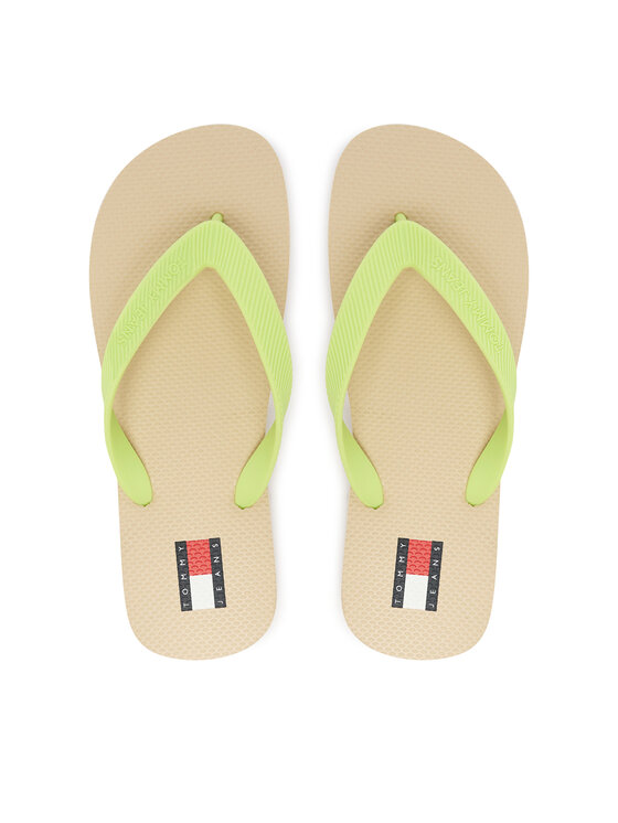 Tommy Jeans Flip-flops Tommy Jeans Tjw Logo Summer Sandal EN0EN02979 Sárga