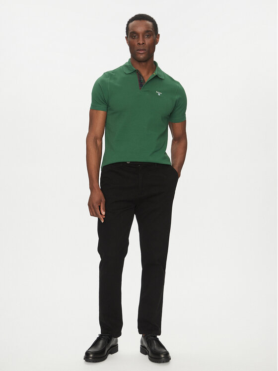 Barbour Barbour Поло Tartan MML0012OL72 Зелений Regular Fit