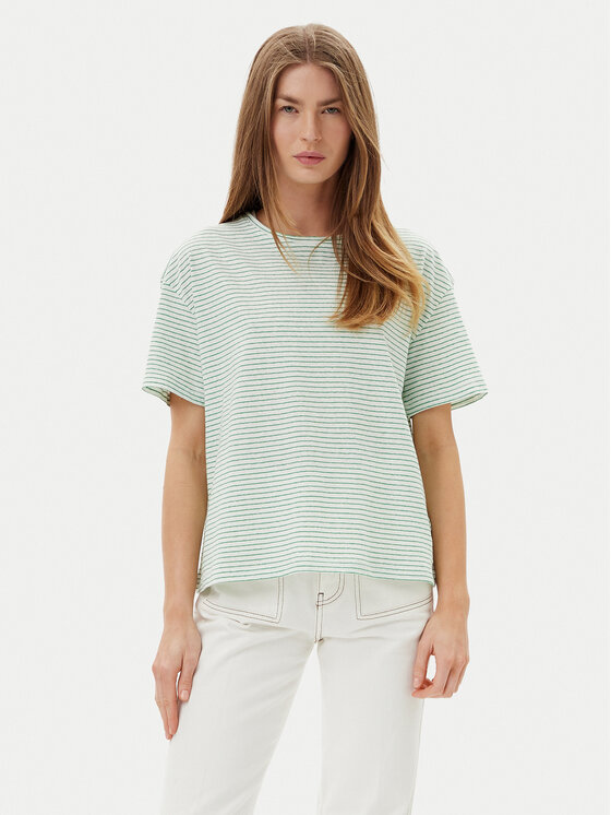 Tommy Hilfiger Tommy Hilfiger Majica WW0WW44553 Zelena Regular Fit