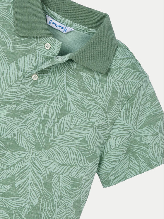 Mayoral Mayoral Polo marškinėliai 3110 Žalia Regular Fit
