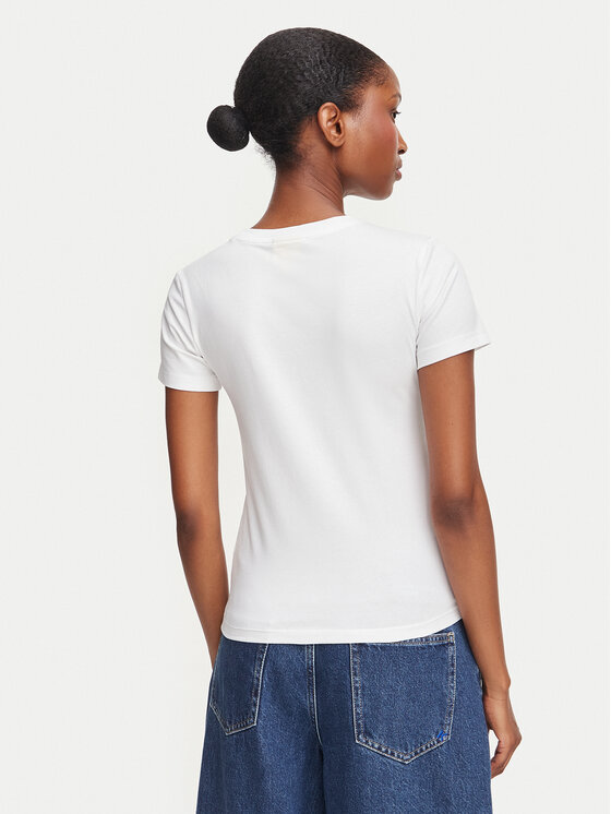 Guess Jeans Guess Jeans Camiseta W6YI62 K6415 Blanco Regular Fit