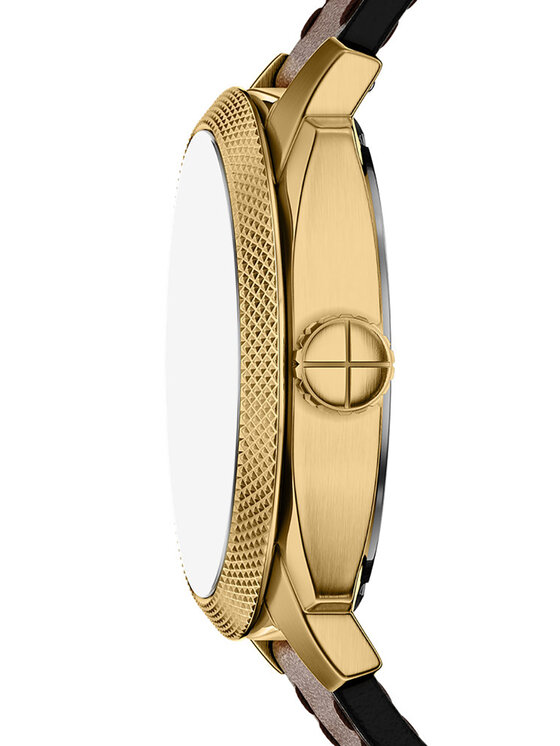 Fossil Годинник Fossil Machine ME3278 Коричневий