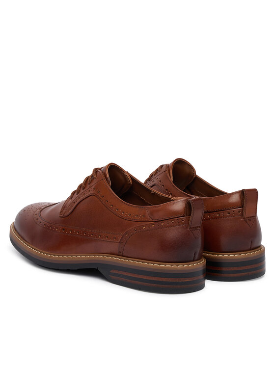 Clarks Обувки Clarks Aldwin 2 Limit 26320107 Кафяв