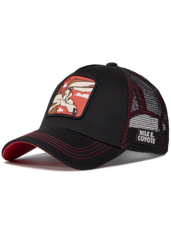 Capslab Gorra con visera Capslab Looney Tunes Coyote CL/LOO/1/COY1 Negro