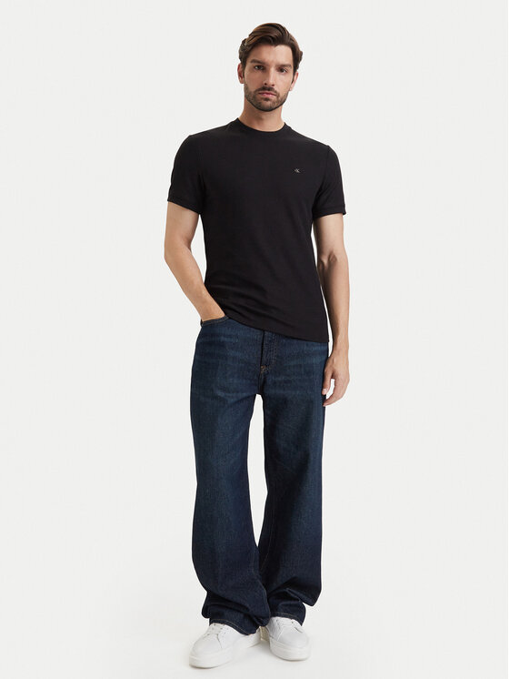 Calvin Klein Jeans Calvin Klein Jeans Camiseta LV04RF206G Negro Slim Fit