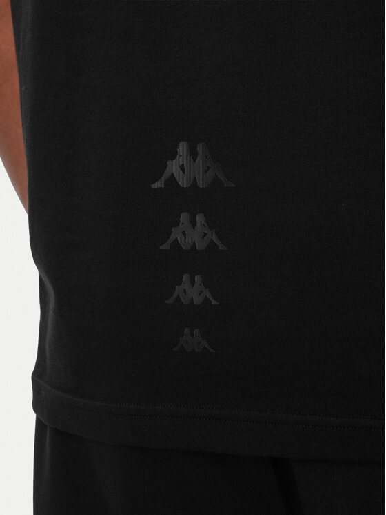 Kappa Kappa Футболка 34258SW Чорний Regular Fit