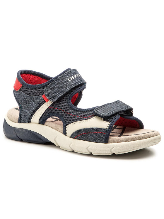 Geox Sandály Geox J S.Flexyper B. A J929DA 01410 C0735 S Tmavomodrá