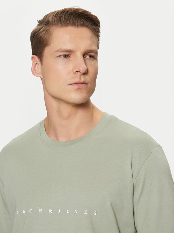 Jack & Jones Jack & Jones T-Shirt Star 12234746 Πράσινο Relaxed Fit