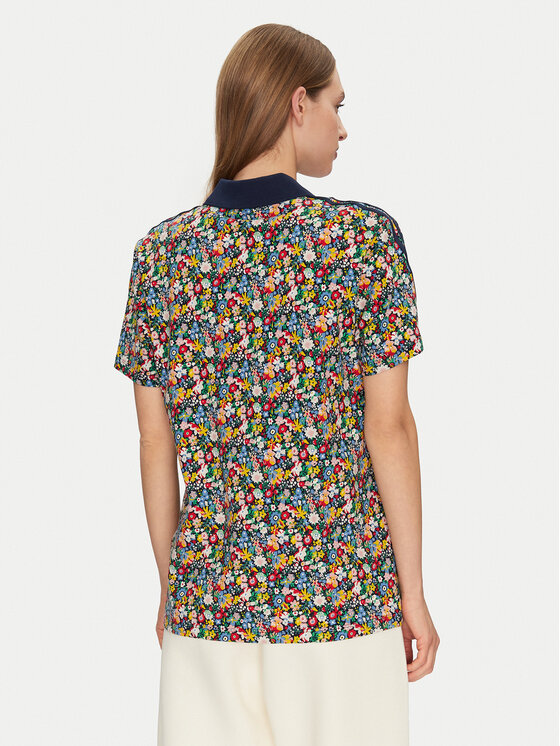 adidas adidas Polo Liberty London Football JC7786 Multicolore Loose Fit