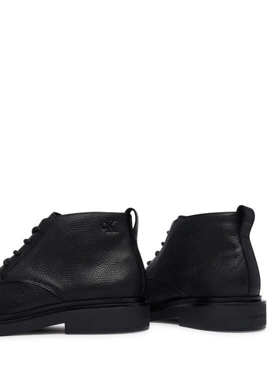 Calvin Klein Trzewiki Calvin Klein Sq Rubber Desert Boot Lth HM0HM02352 Czarny