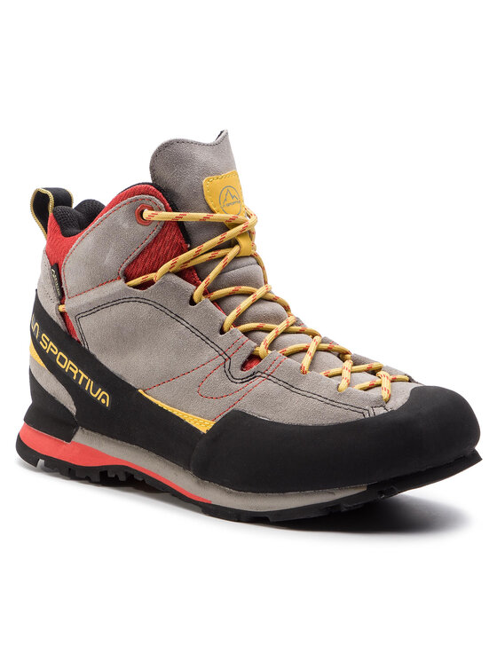 La Sportiva Trekingová obuv La Sportiva Boulder X Mid GTX GORE-TEX 17EGR Šedá