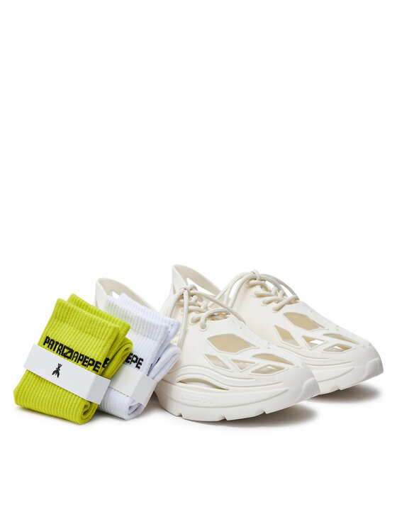 Patrizia Pepe Sneakersy Patrizia Pepe 8Z0030/V033-W101 Écru