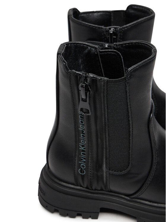 Calvin Klein Jeans Боти Calvin Klein Jeans Chelsea Boot V3A5-81019-1355 M Черен