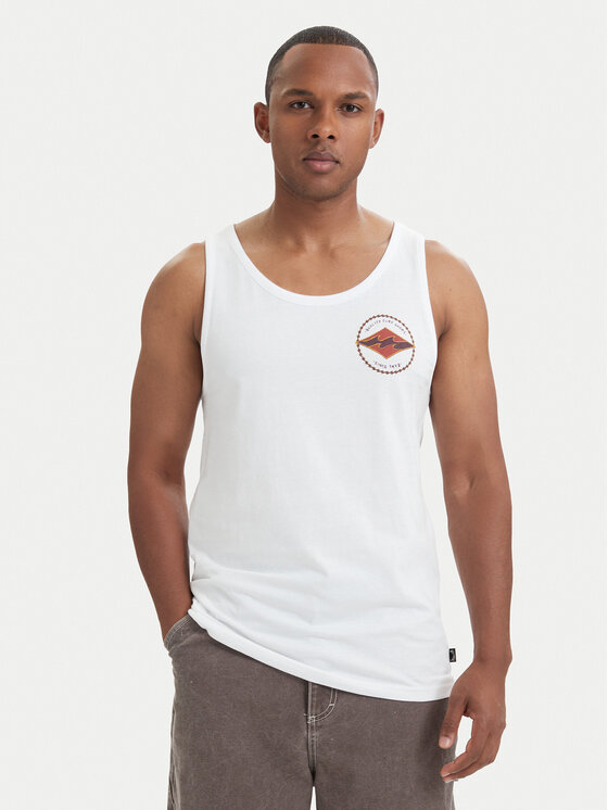 Billabong Billabong Camiseta sin mangas Rotor Diamond EBYZT00303 Blanco Regular Fit