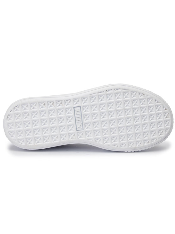 Puma Sneakers Puma Basket Platform Metallic 366169 03 Bianco