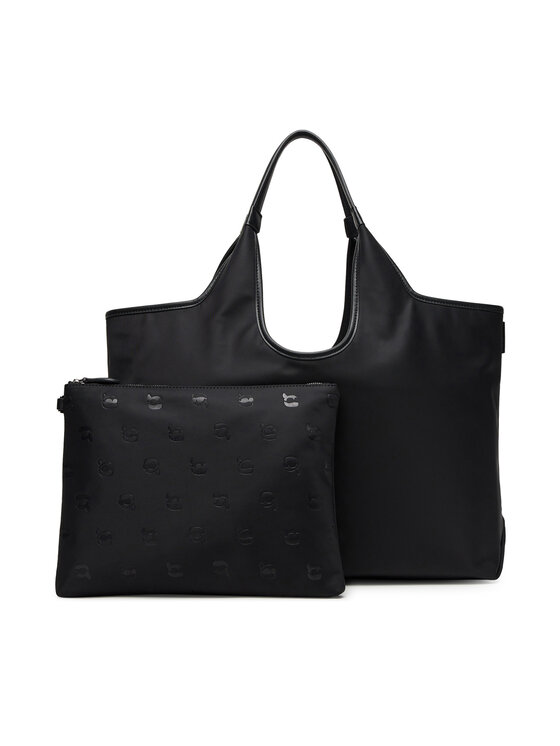 KARL LAGERFELD Kabelka KARL LAGERFELD A3W30115 Černá