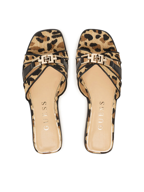 Guess Шльопанці Guess FLJREA PEL19 Бежевий