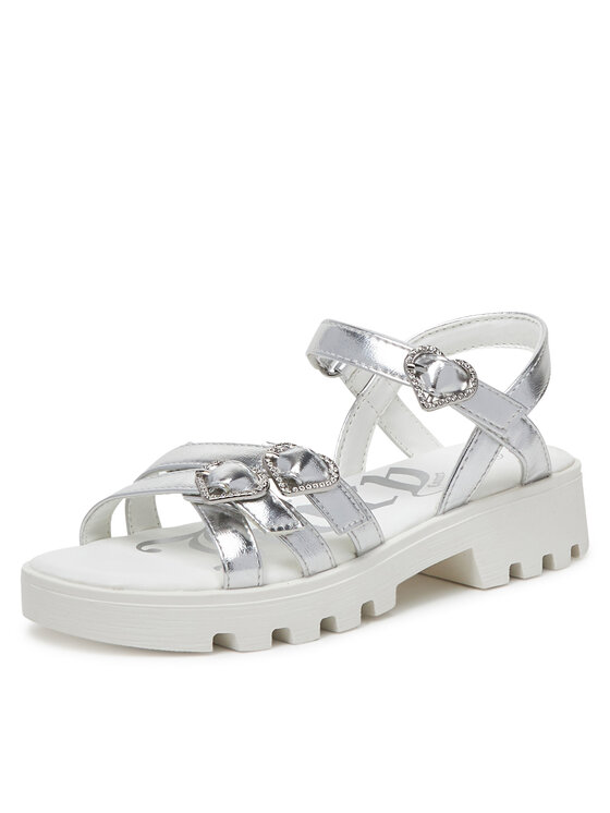 Juicy Couture Sandále Juicy Couture CS6278-06 Strieborná