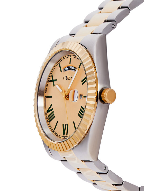 Guess Ročna ura Guess Connoisseur  GW0265G14 Srebrna