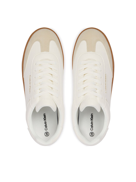 Calvin Klein Sneakers Calvin Klein Low Cut Lace-Up Sneaker V3X9-83159-1269 D Alb