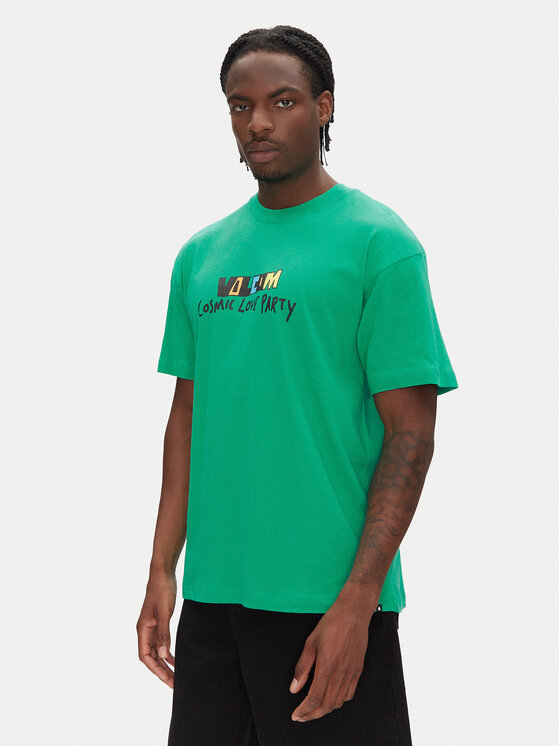 Volcom Volcom Футболка Bob Moleema A4312554 Зелений Loose Fit
