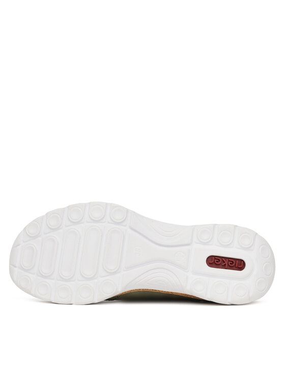 Rieker Sneakersy Rieker N42G0-52 Zelená