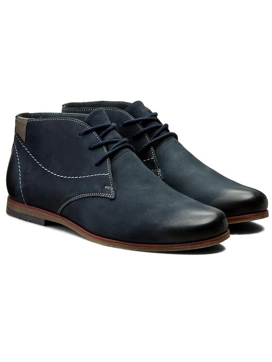 Lasocki For Men Botines planos Lasocki For Men MI07-A488-A344-01 Azul marino