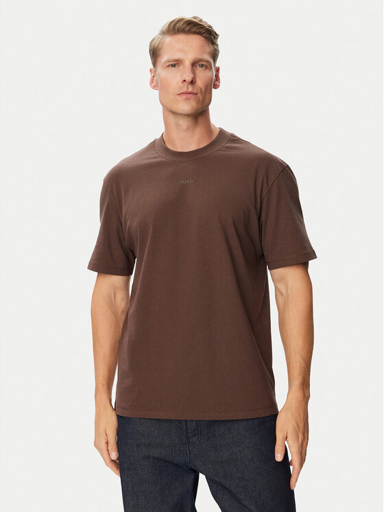 HUGO HUGO Camiseta Dapolino 50488330 Negro Relaxed Fit