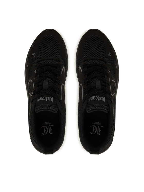 Just Cavalli Sneakersy Just Cavalli 79QA3SJC ZSD39 Čierna