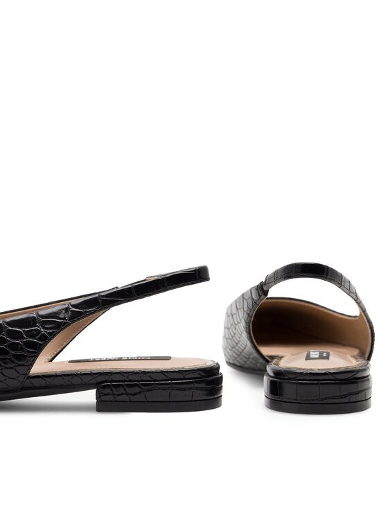 Nine West Baleriny Nine West AAFIA JF2187-1 Czarny