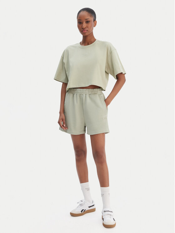 Reebok Reebok Αθλητικό σορτς Reebok x Ewa Chodakowska RK25623CCW Πράσινο Regular Fit