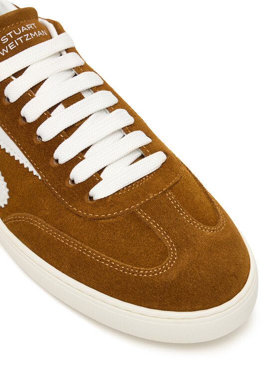 Stuart Weitzman Снікерcи Stuart Weitzman Runaround SK928 XYP Коричневий