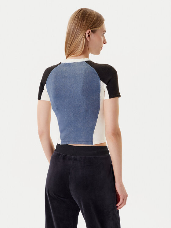 Guess Guess Футболка W5YR44 Z2YJ2 Cиній Regular Fit