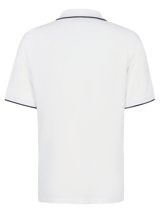 Bugatti Bugatti Polo 8150-75033C Blanco Regular Fit