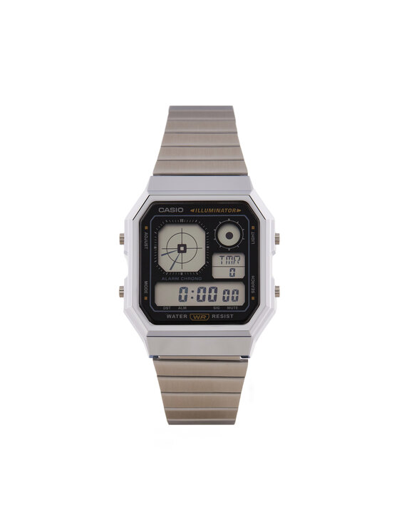 Casio Ročna ura Casio A130WE-1AEF Srebrna
