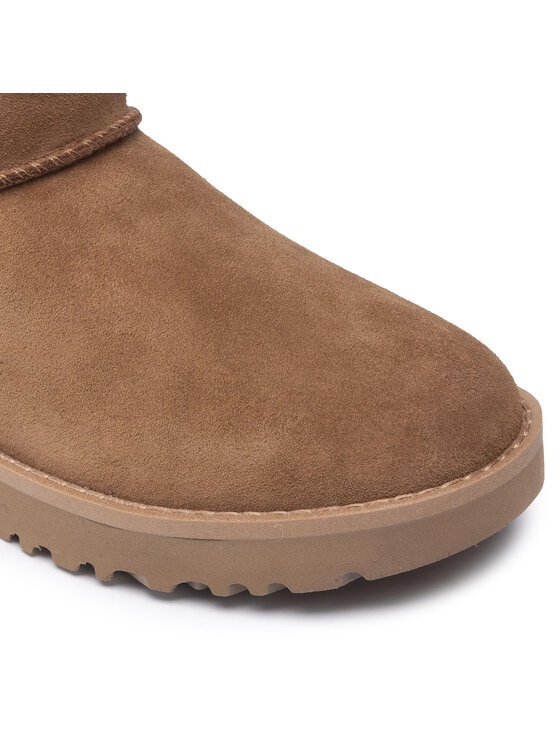 Ugg Снігоходи Ugg W Classic Mini Logo Zip 1122671 Коричневий