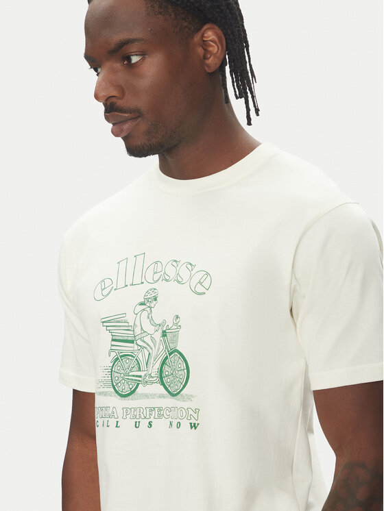 Ellesse Ellesse Футболка Mellino SHZ21848 Білий Regular Fit