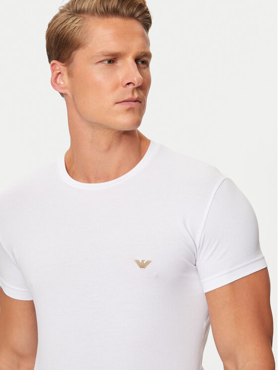 Emporio Armani Underwear Emporio Armani Underwear T-Shirt 111035 4F512 00010 Λευκό Slim Fit