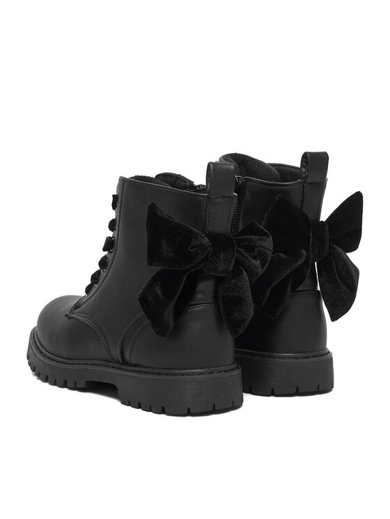 DeeZee Botines planos DeeZee CEO-CM251226-11 Negro