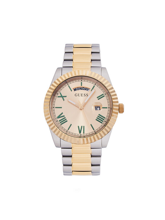 Guess Ročna ura Guess Connoisseur  GW0265G14 Srebrna