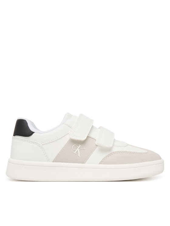 Calvin Klein Сникърси Calvin Klein Low Cut Velcro V1X9-83277-1269 S Бял