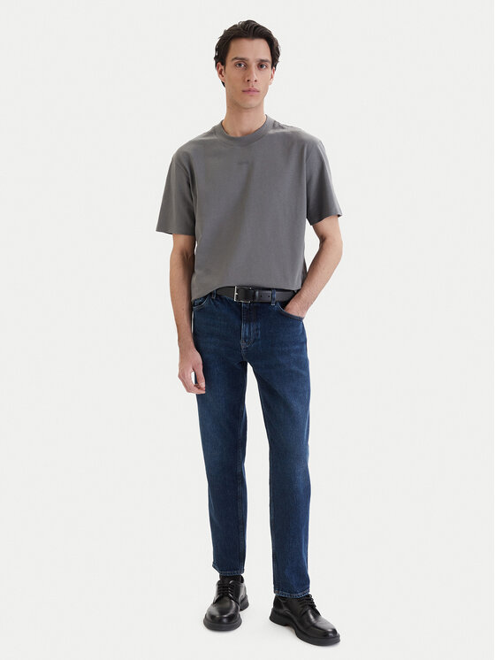 HUGO HUGO Camiseta Dapolino 50488330 Gris Relaxed Fit