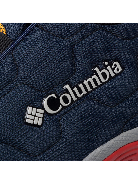 Columbia Pārgājienu apavi Columbia Youth Firecamp Sledder 3 Wp By1202 Tumši zils