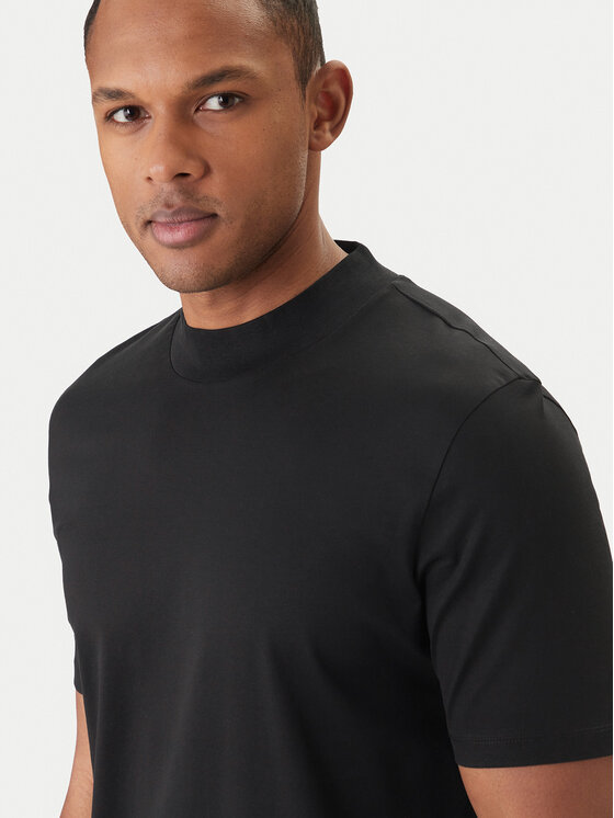 HUGO HUGO Camiseta Dimersom 50542968 Negro Slim Fit