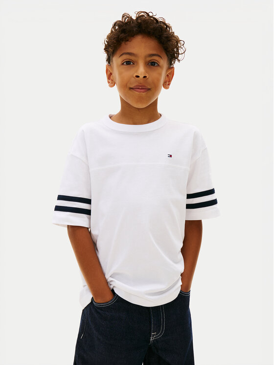 Tommy Hilfiger Tommy Hilfiger Camiseta KB0KB10299 Blanco Regular Fit