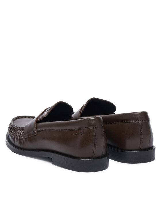 Calvin Klein Lordsi Calvin Klein Round Loafer Lth HW0HW03126 Tumši brūna