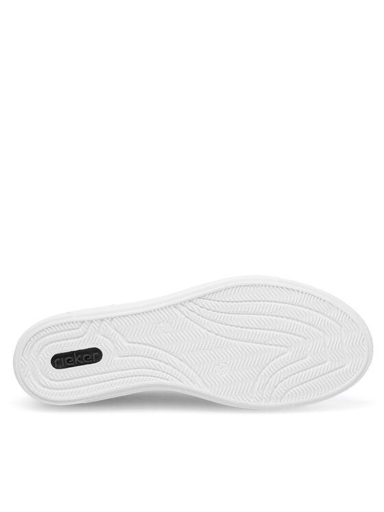 Rieker Sneakers Rieker L8831-80 Alb