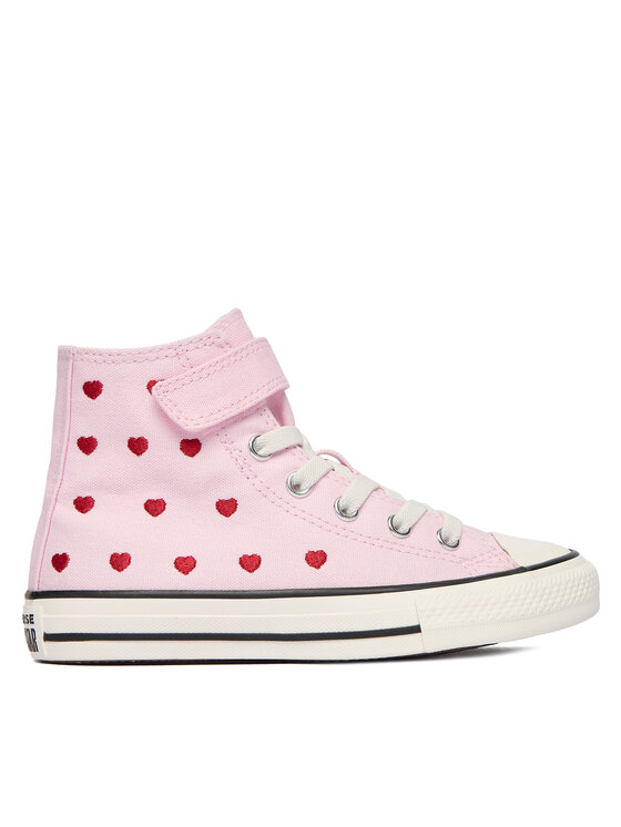 Converse Кеди Converse Chuck Taylor All Star Hearts & Roses Easy-On A19066C Рожевий